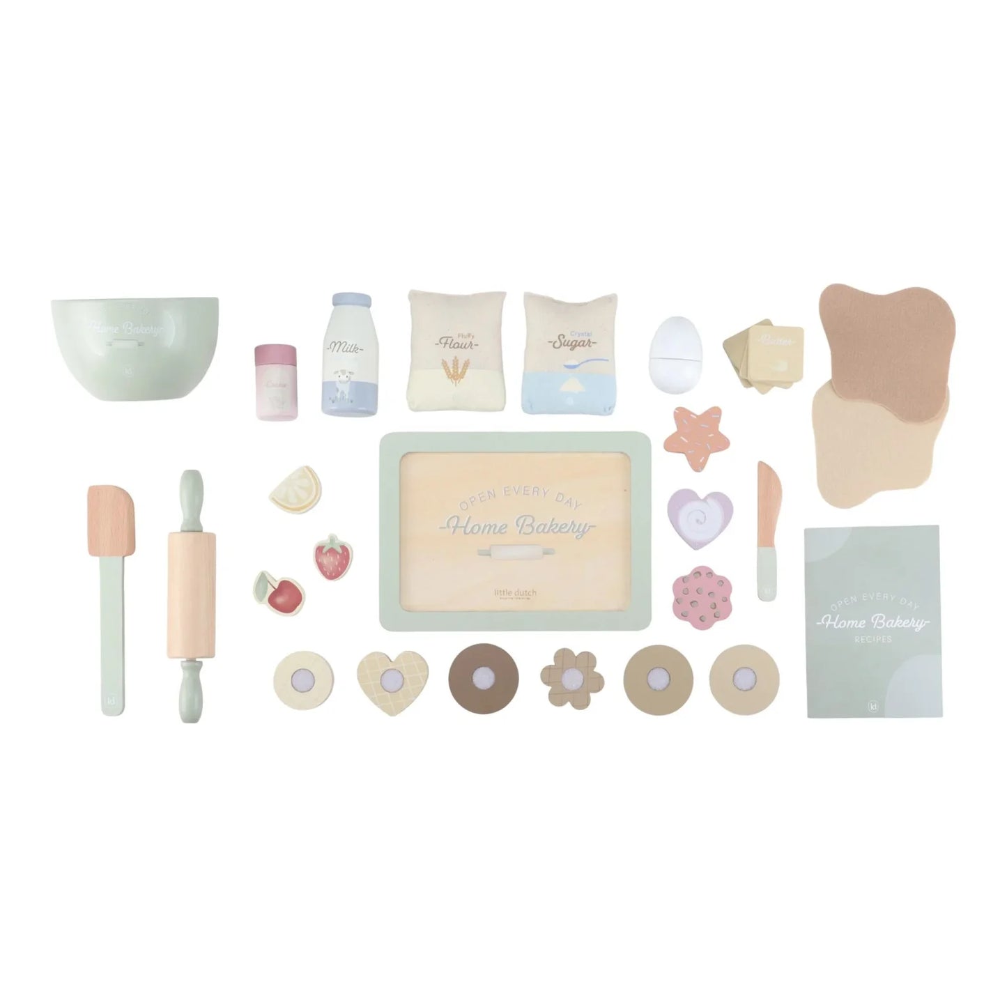 Wooden Baking Set