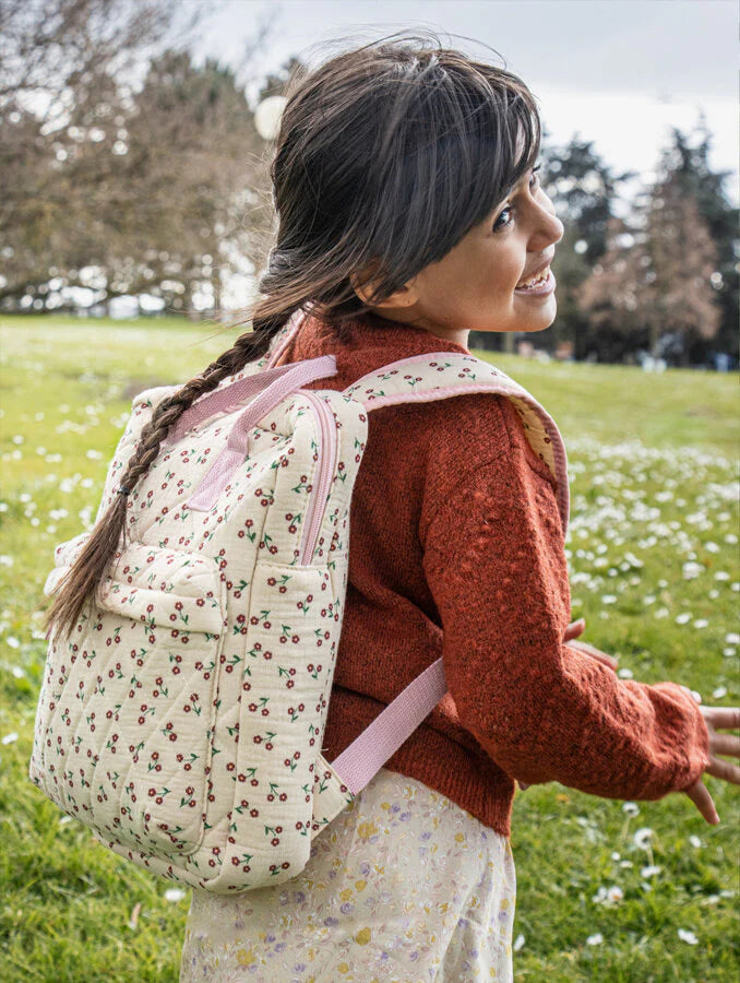 Quilted Wildflower Rucksack