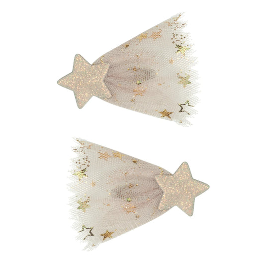 Tulle Shooting Star Clips