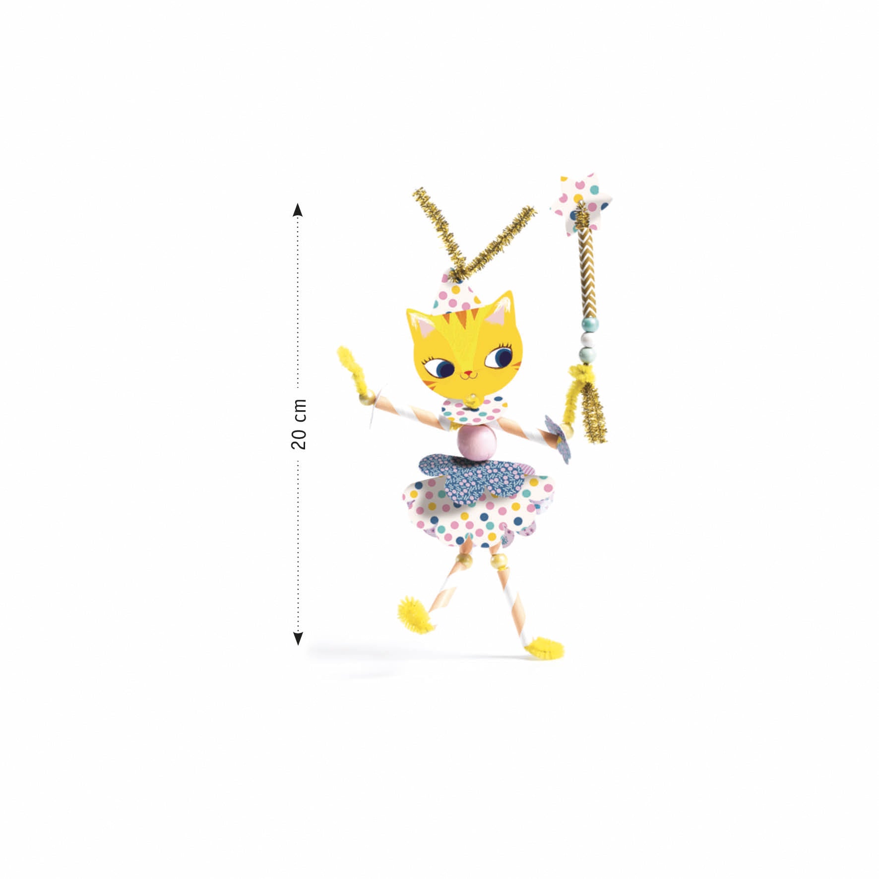 יצירה - מנקה מקטרות חתולות