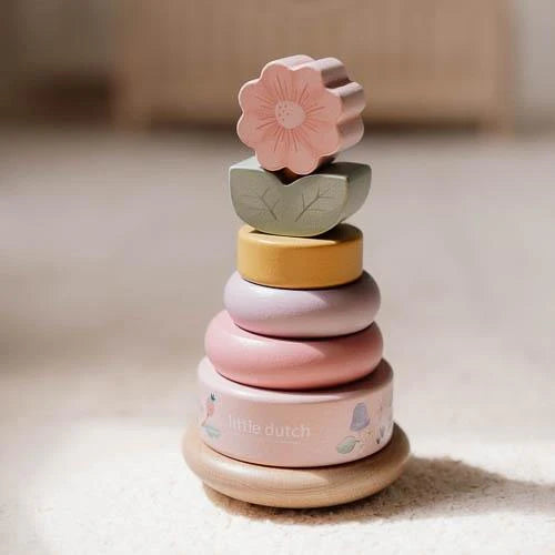 Rocking Ring Stacker | Pink - Fairy Garden