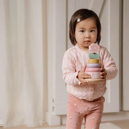 Rocking Ring Stacker | Pink - Fairy Garden