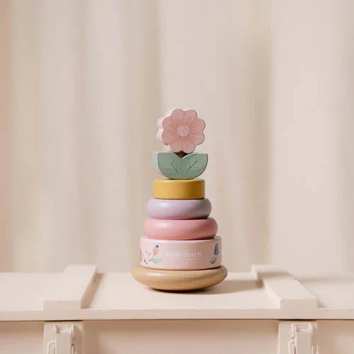 Rocking Ring Stacker | Pink - Fairy Garden