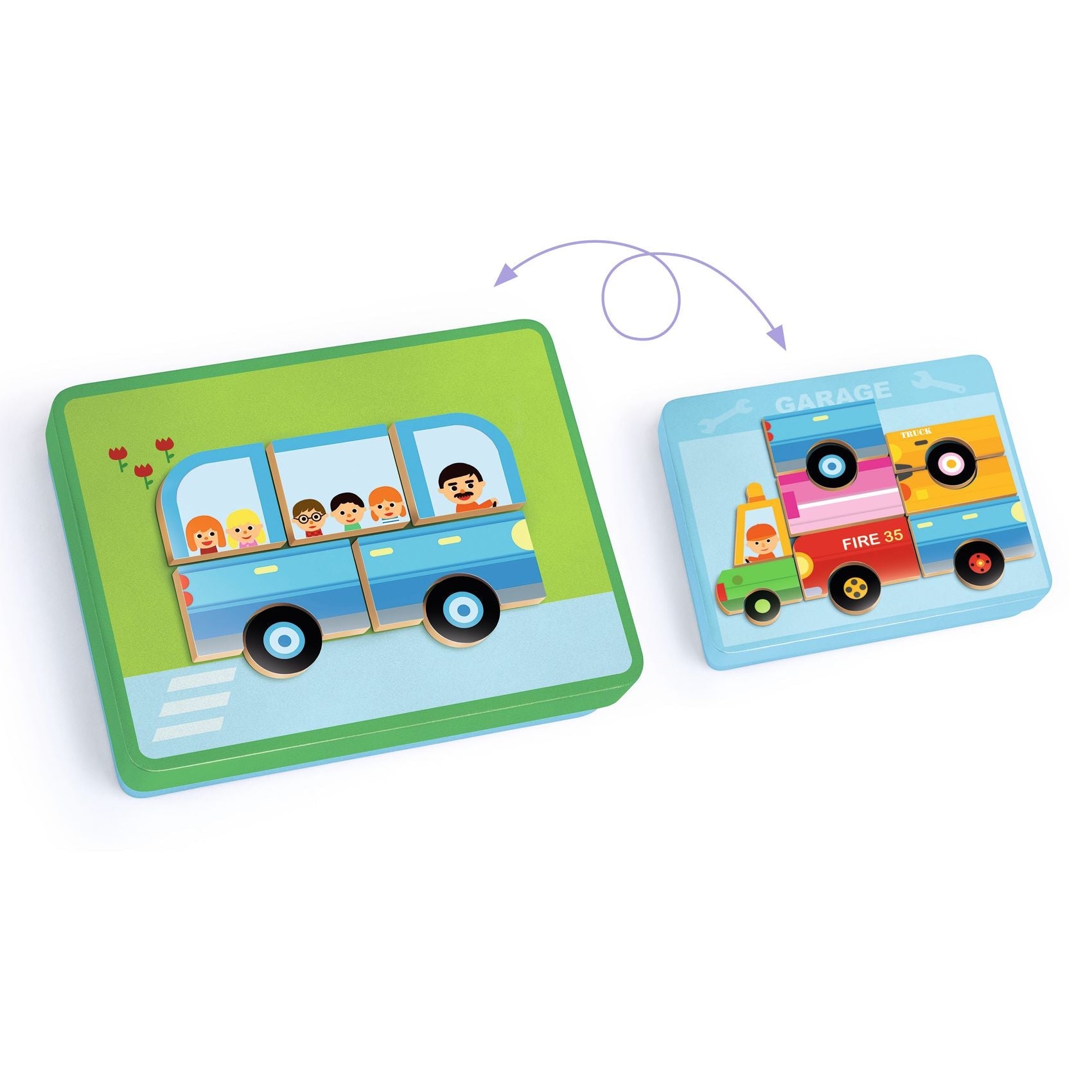 מגנטים אינ-זה-בוקס - כלי רכב