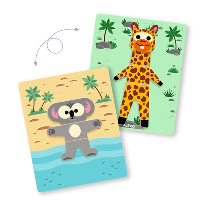 מגנטים אינ-זה-בוקס - חיות מעורבבות