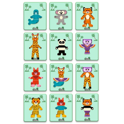 מגנטים אינ-זה-בוקס - חיות מעורבבות