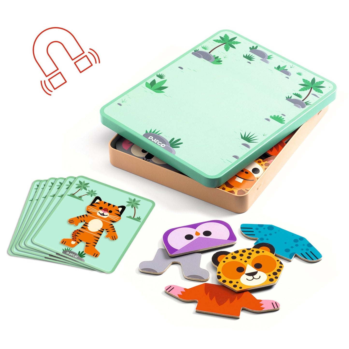 מגנטים אינ-זה-בוקס - חיות מעורבבות