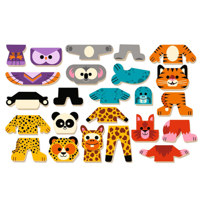 מגנטים אינ-זה-בוקס - חיות מעורבבות