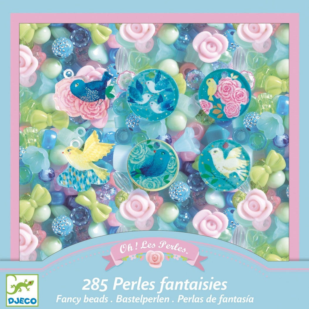 יצירה - חרוזים ציפורים