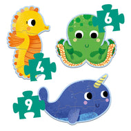 Puzzle 4-6-9 - Sea Animals