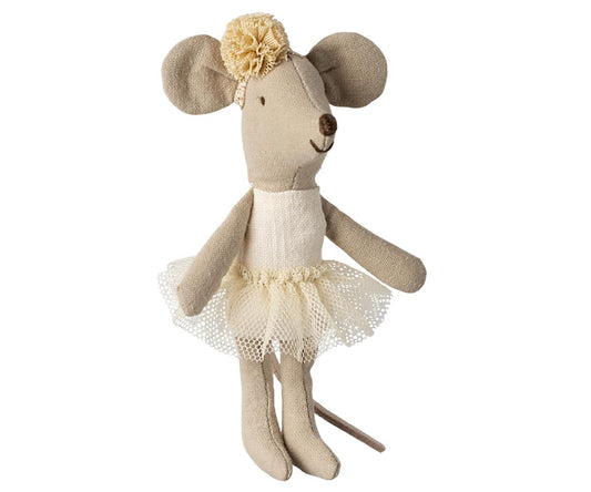 Ballerina mouse, Little sister – Off white