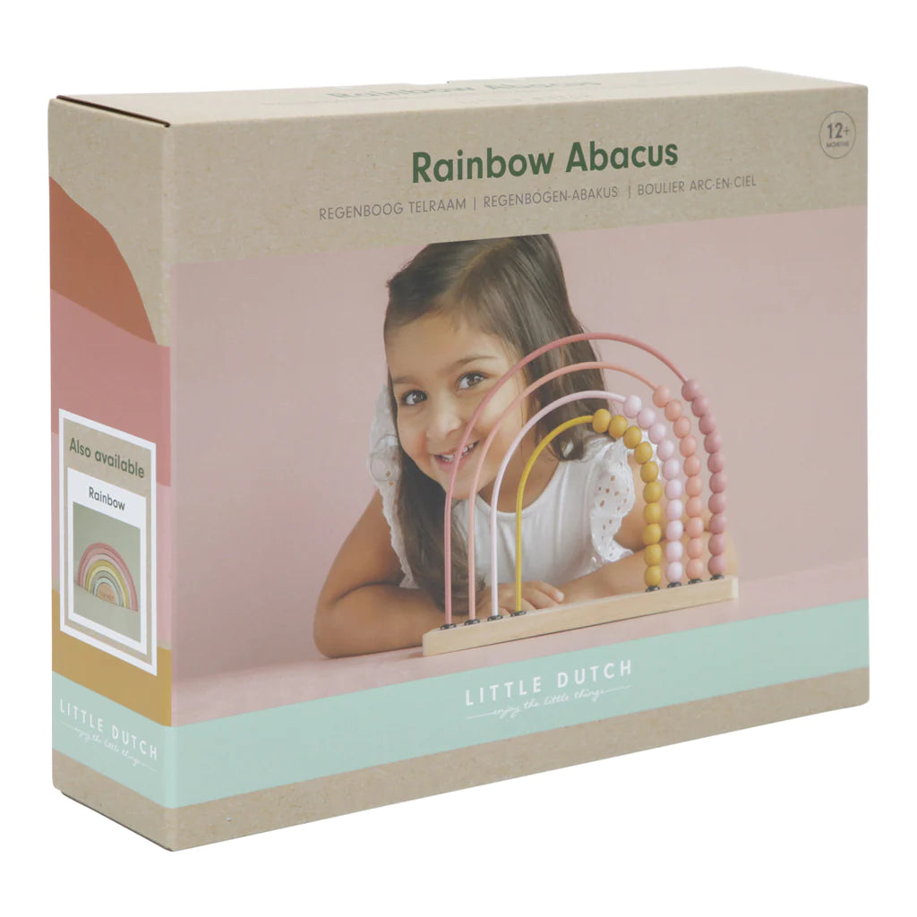 Rainbow Abacus | Pink