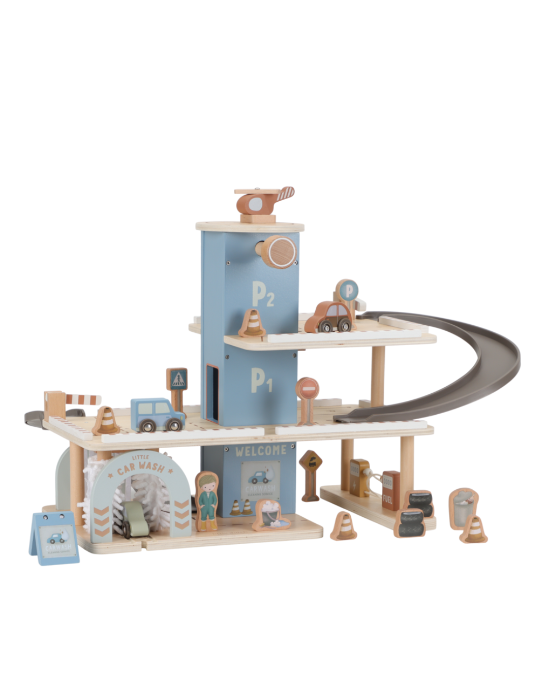 Wooden Parking Garage NEW - {{ Little Dutch shop_name }}