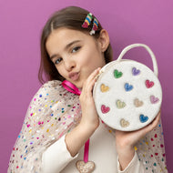 Multicolored Heart Bag