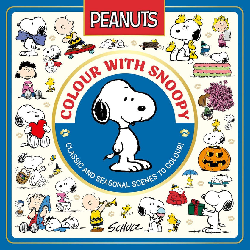 ספר צביעה Snoopy Peanuts