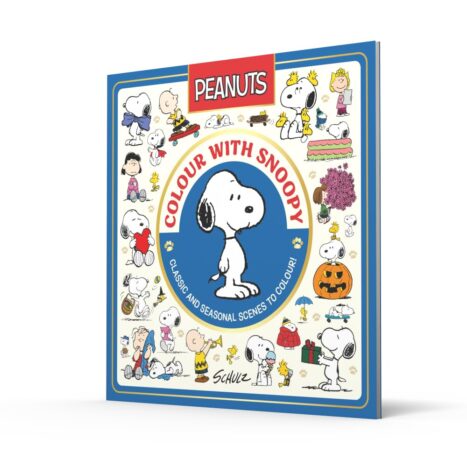 ספר צביעה Snoopy Peanuts