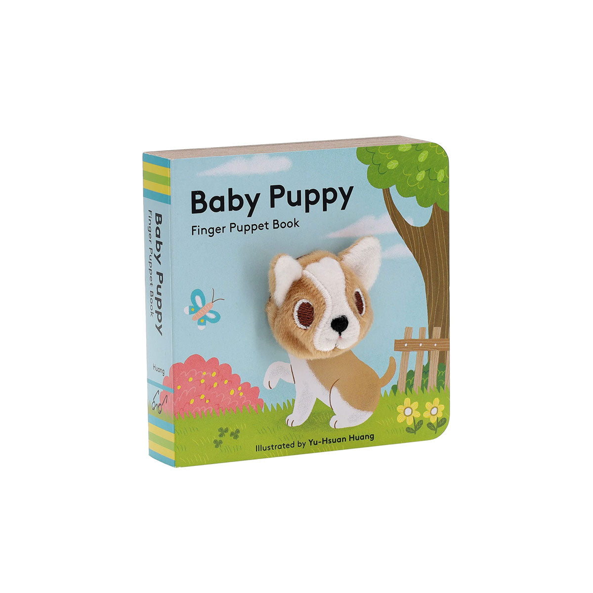Baby Puppy, Finger Puppet Book – ספר אינטראקטיבי עם בובת אצבע