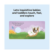 Baby Puppy, Finger Puppet Book – ספר אינטראקטיבי עם בובת אצבע