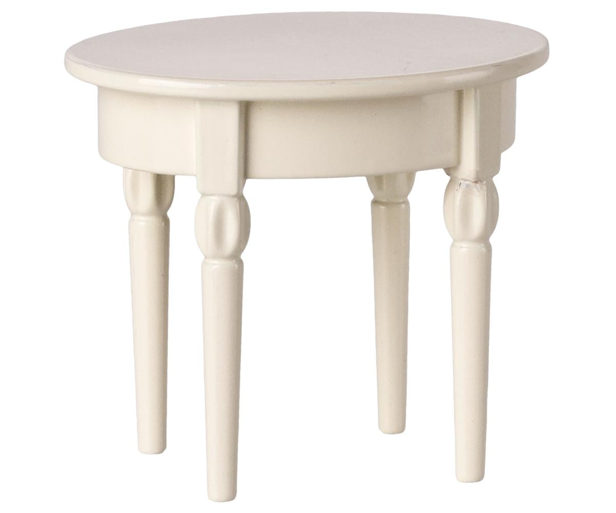 Vintage side table, Mouse – Off white