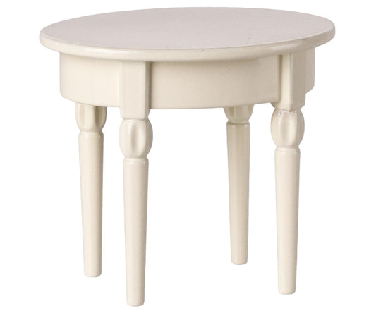 Vintage side table, Mouse – Off white