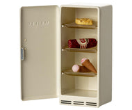 Toy refrigerator, mouse – off white