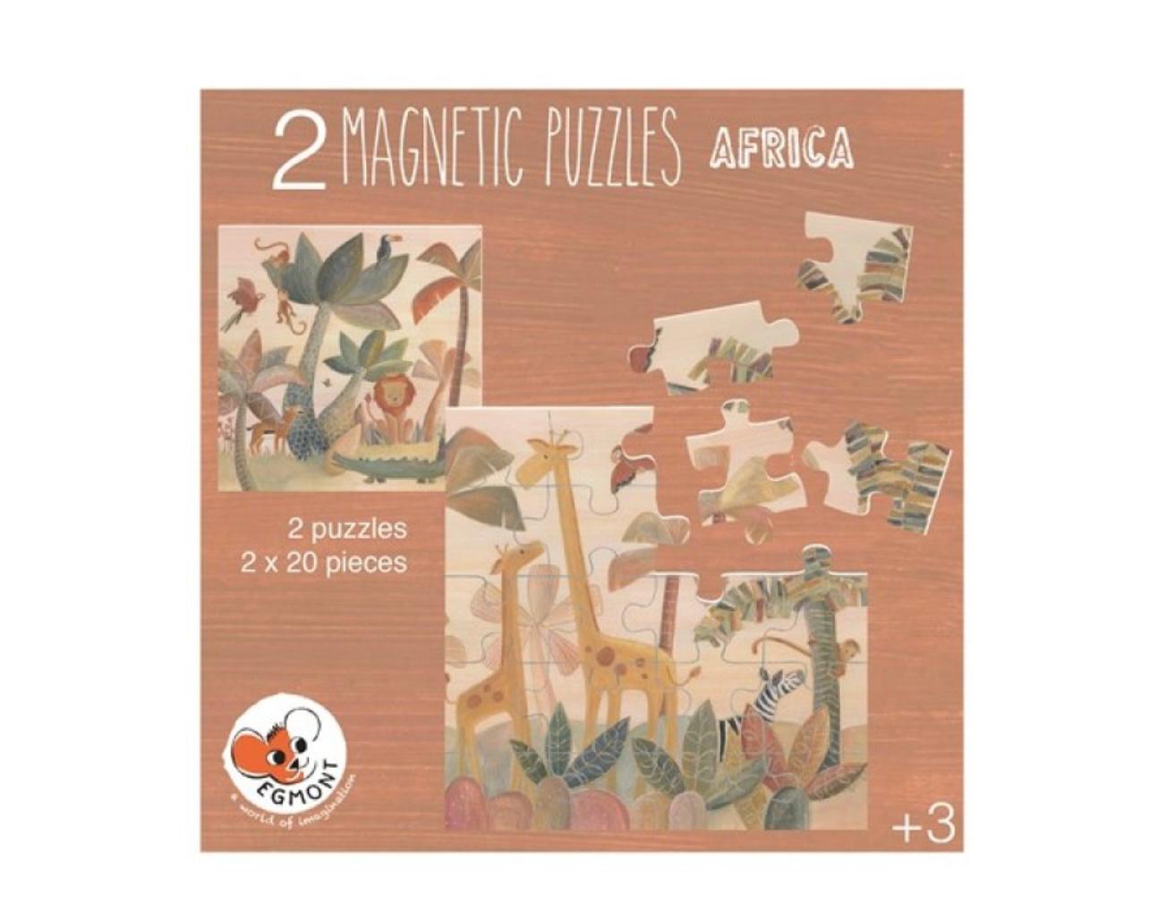 2 Magnetic Puzzle Africa -