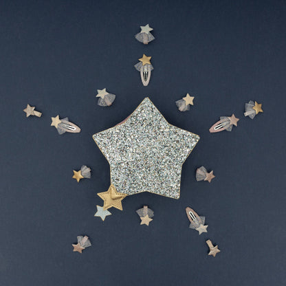 Sparkly glitter star bag